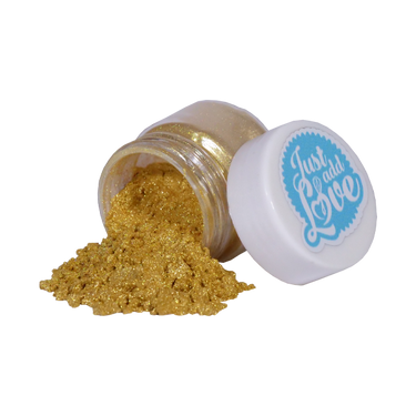 Corante Em Pó Metálico Ouro Puro 7g - JustAddLove